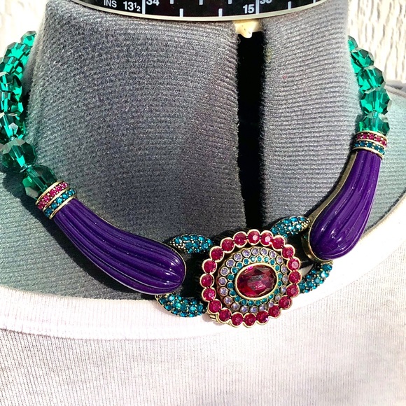 Heidi Daus “Collector’s Edition” convertible necklace 2 in 1 EUC - Picture 5 of 9